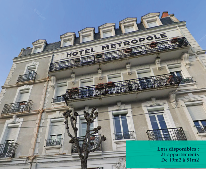 Programme immobilier neuf CHATEL GUYON – LE METROPOLE – 19 AVENUE DES ETATS UNIS